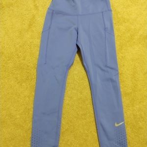 Nike Blue Capri Leggings